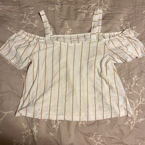 Off the shoulder top